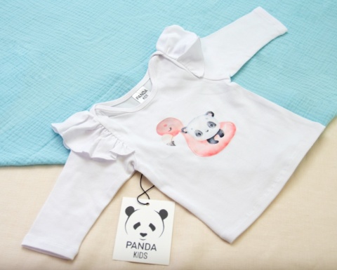 Bluzka "Panda Flaming"